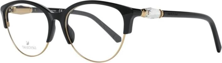 Swarovski Zwarte optische monturen voor vrouwen Black Dames