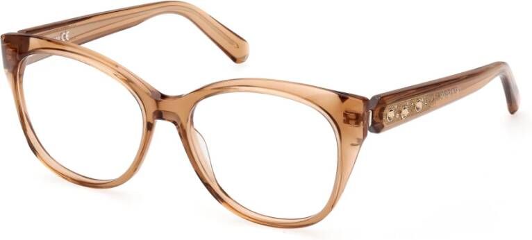 Swarovski Bruine plastic montuur bril voor vrouwen Brown Dames