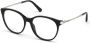 Swarovski Glanzend Zwart Frame Zonnebril Black Unisex - Thumbnail 1