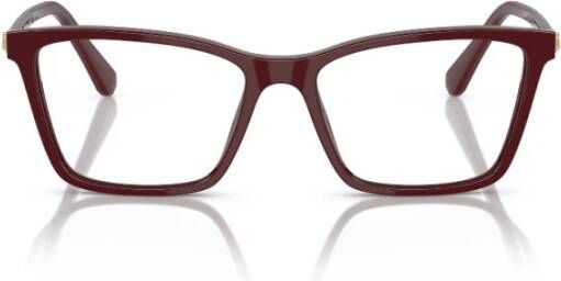 Swarovski Elegante Burgundy Celluloid Frame met Lichtpunt Red Unisex