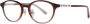 Swarovski Bruine ovale monturen voor vrouwen Brown Dames - Thumbnail 1