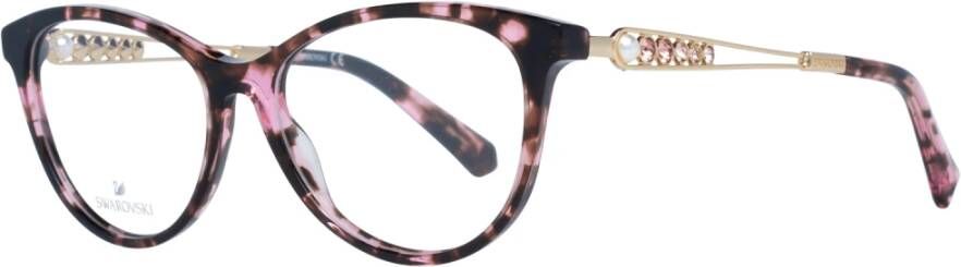 Swarovski Multicolor Vrouwen Cat Eye Optische Frames Multicolor Dames
