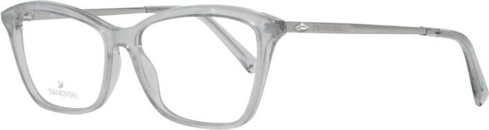 Swarovski Stijlvolle Grijze Optische Monturen voor Vrouwen Gray Dames