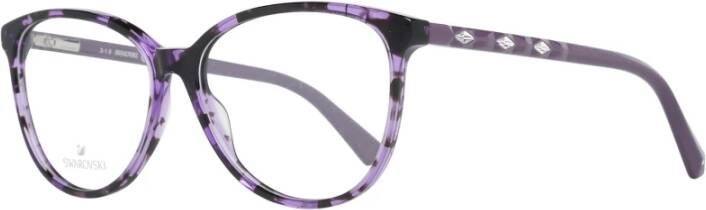 Swarovski Paarse Dames Optische Monturen Purple Dames
