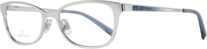 Swarovski Zilveren Metalen Dames Optische Monturen Gray Dames