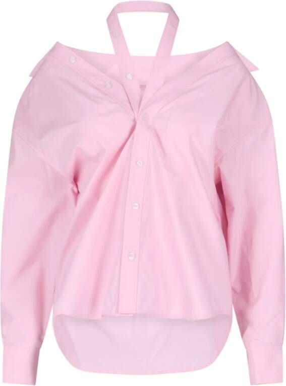 T by Alexander Wang Katoenen shirt Roze Dames