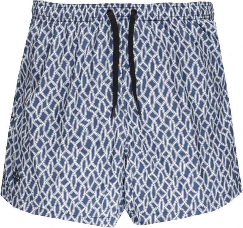 Tagliatore Beachwear Blauw Heren