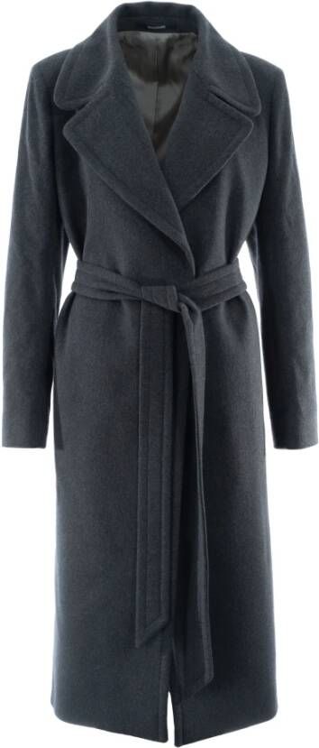 Tagliatore Anthrazit Jas Tijdloos en Luxueus Black Dames