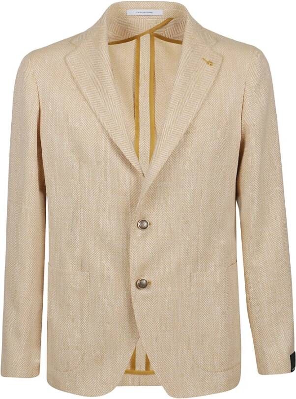 Tagliatore Blazerjas Beige Heren