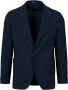 Tagliatore Blauwe Katoenen Blazer Tijdloze Stijl Blue Heren - Thumbnail 1