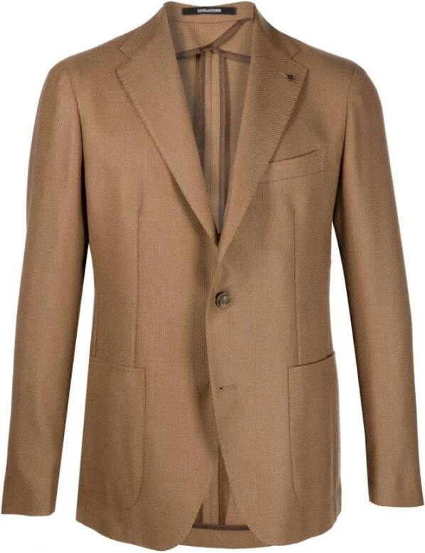 Tagliatore Bruine Jassen 0205 Stijl Brown Heren