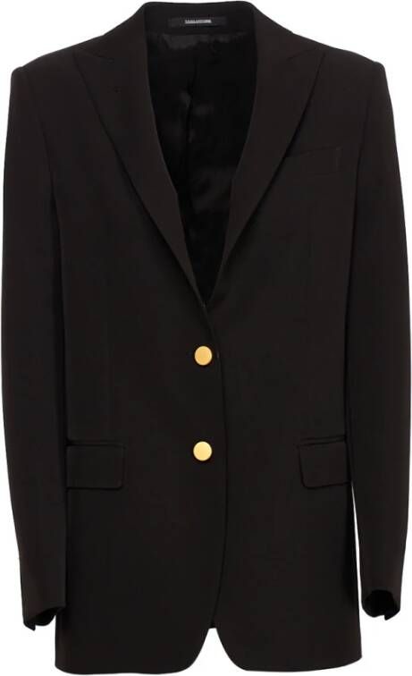 Tagliatore Klassieke Blazer met één knoop Black Dames