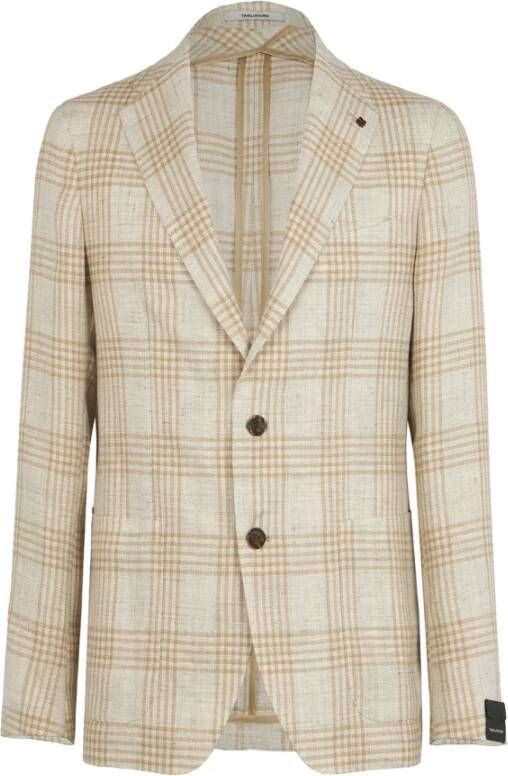 Tagliatore Blazers Beige Heren