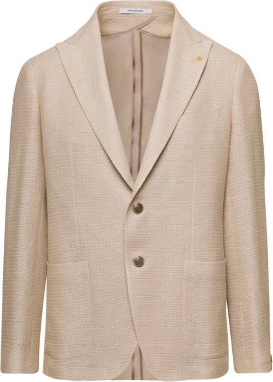 Tagliatore Blazers Beige Heren