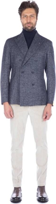 Tagliatore Blazers Blauw Heren
