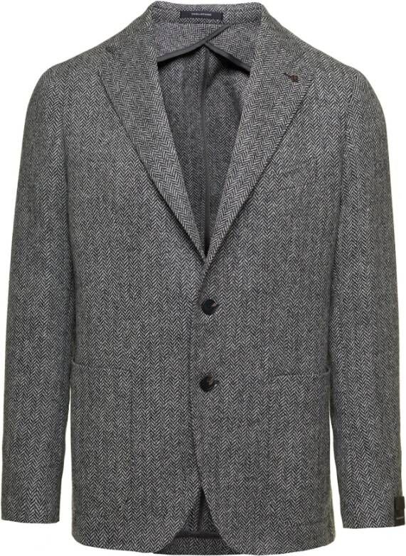 Tagliatore Blazers Grijs Heren