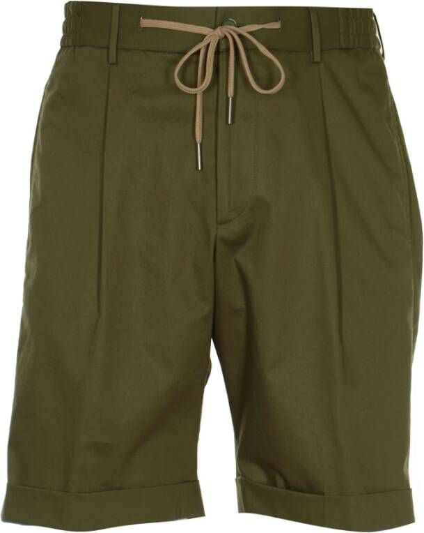 Tagliatore Comfortabele Bermuda Shorts voor Heren Green Heren