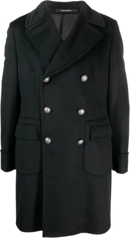 Tagliatore Double-Breasted Coats Zwart Heren