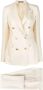 Tagliatore Double-Breasted suit Beige Dames - Thumbnail 1
