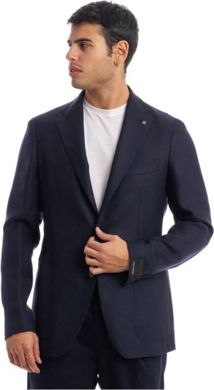 Tagliatore Formele blazers Blauw Heren