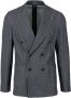 Tagliatore Blauwe Katoenen Dubbelrijige Formele Blazer Blue Heren - Thumbnail 1