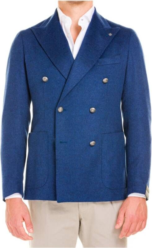 Tagliatore Jas i1079 1Smc20K-710010 Blauw Heren