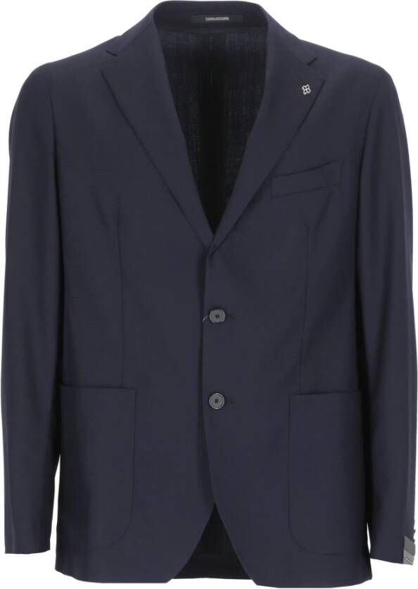 Tagliatore Jasje Blauw Heren