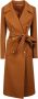 Tagliatore Dubbelbreasted Jas Brown Dames - Thumbnail 1