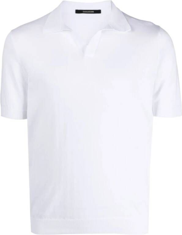 Tagliatore Polo Shirt Wit Heren