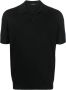 Tagliatore Polo Shirts Black Heren - Thumbnail 1