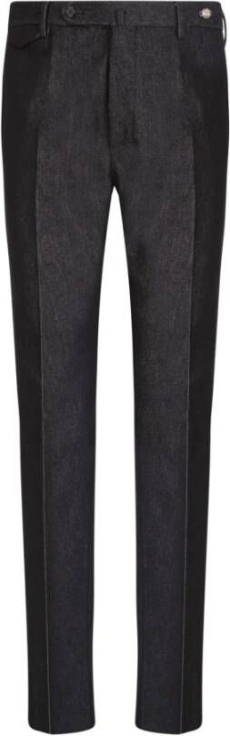 Tagliatore Rechte gesneden denim broek door tagliatorore Grijs Heren