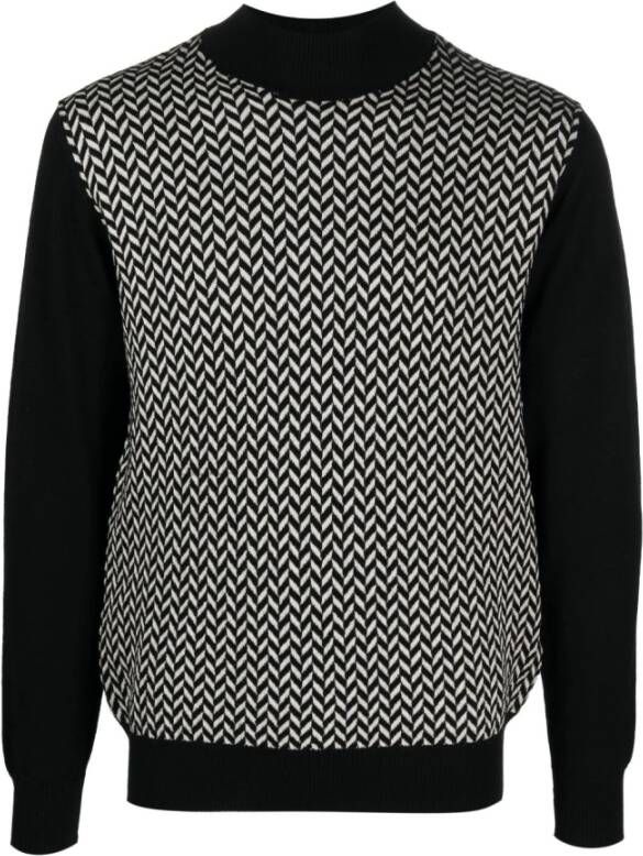 Tagliatore Witte Sweaters 0205 Stijl Gray Heren