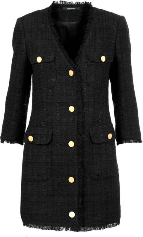 Tagliatore Short Dresses Zwart Dames