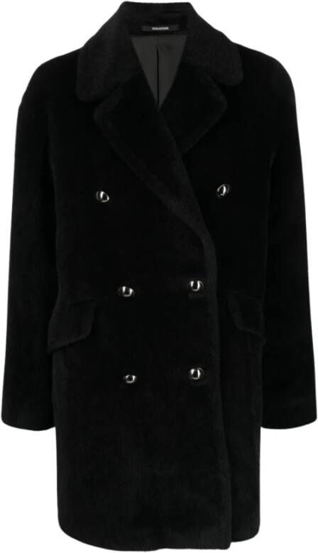 Tagliatore Stijlvolle enkellange jas voor vrouwen Black Dames