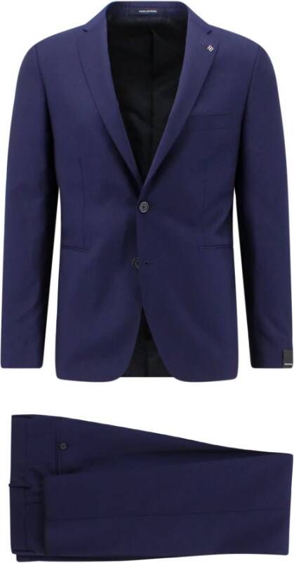 Tagliatore Single Breasted Suits Blauw Heren