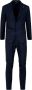 Tagliatore Blauw Single Breasted Pak Blue Heren - Thumbnail 1