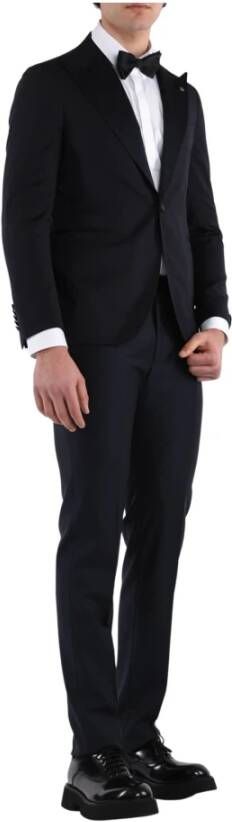 Tagliatore Verhoog formele garderobe met Pino Lerario X Smoking Suit Blue Heren