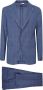 Tagliatore Single Breasted Suits Blauw Heren - Thumbnail 1