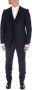 Tagliatore Blauw Enkellags Pak Set Blue Heren - Thumbnail 1