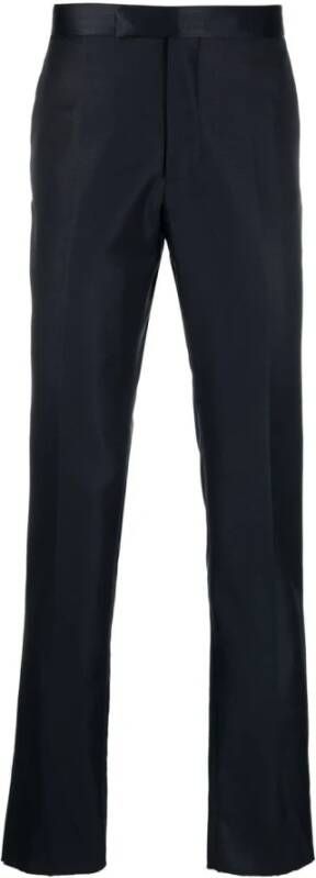 Tagliatore Suit Trousers Blauw Heren