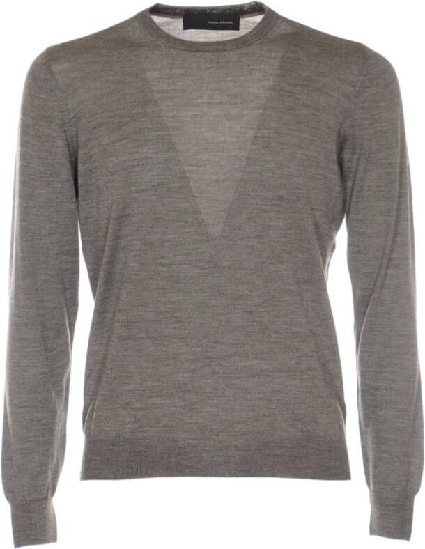 Tagliatore Sweaters Grijs Heren