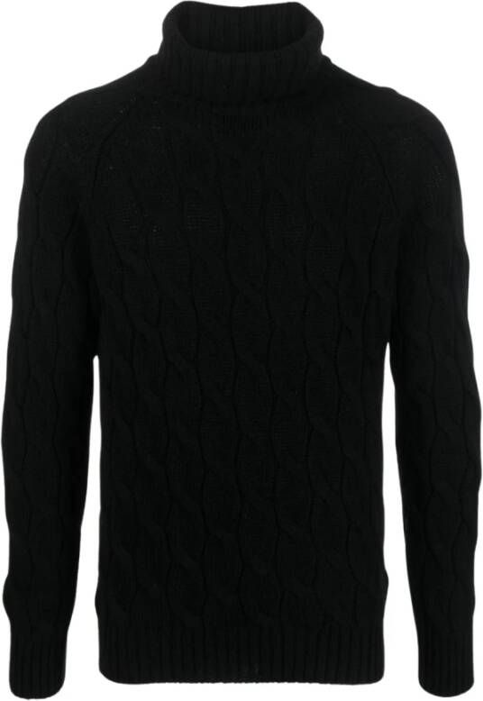 Tagliatore Sweatshirts Zwart Heren