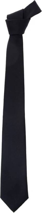 Tagliatore Verhoog je formele uitstraling met stijlvolle stropdassen Black Heren