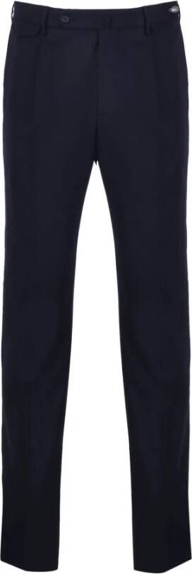 Tagliatore Trousers Blauw Heren