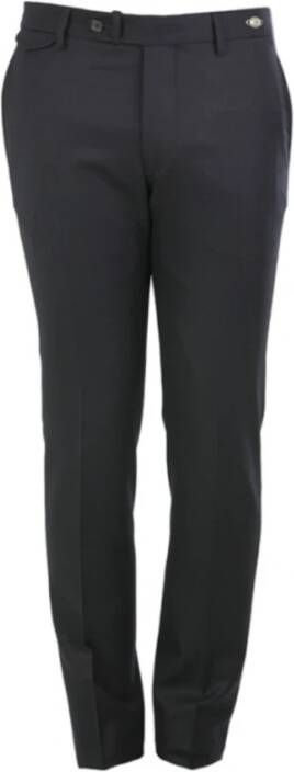 Tagliatore Slim-fit Trousers Blauw Heren