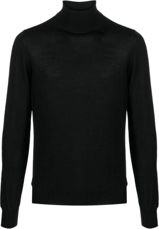 Tagliatore Zwarte Sweaters 0205 Stijl Black Heren
