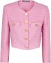 Tagliatore Exclusieve Rosy Tweed Jas Pink Dames - Thumbnail 1