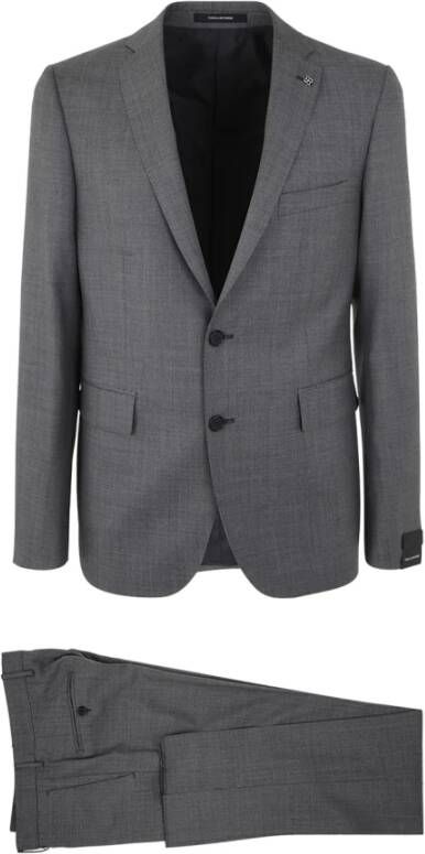 Tagliatore TWO Buttons Trousers Suit Grijs Heren