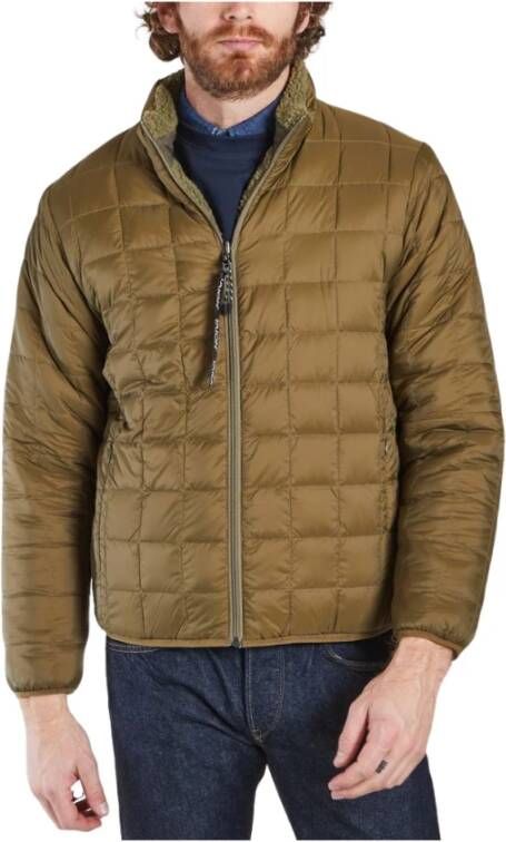 Taion Down Jackets Groen Heren