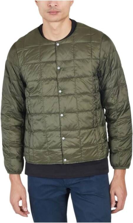 Taion Down Jackets Groen Heren